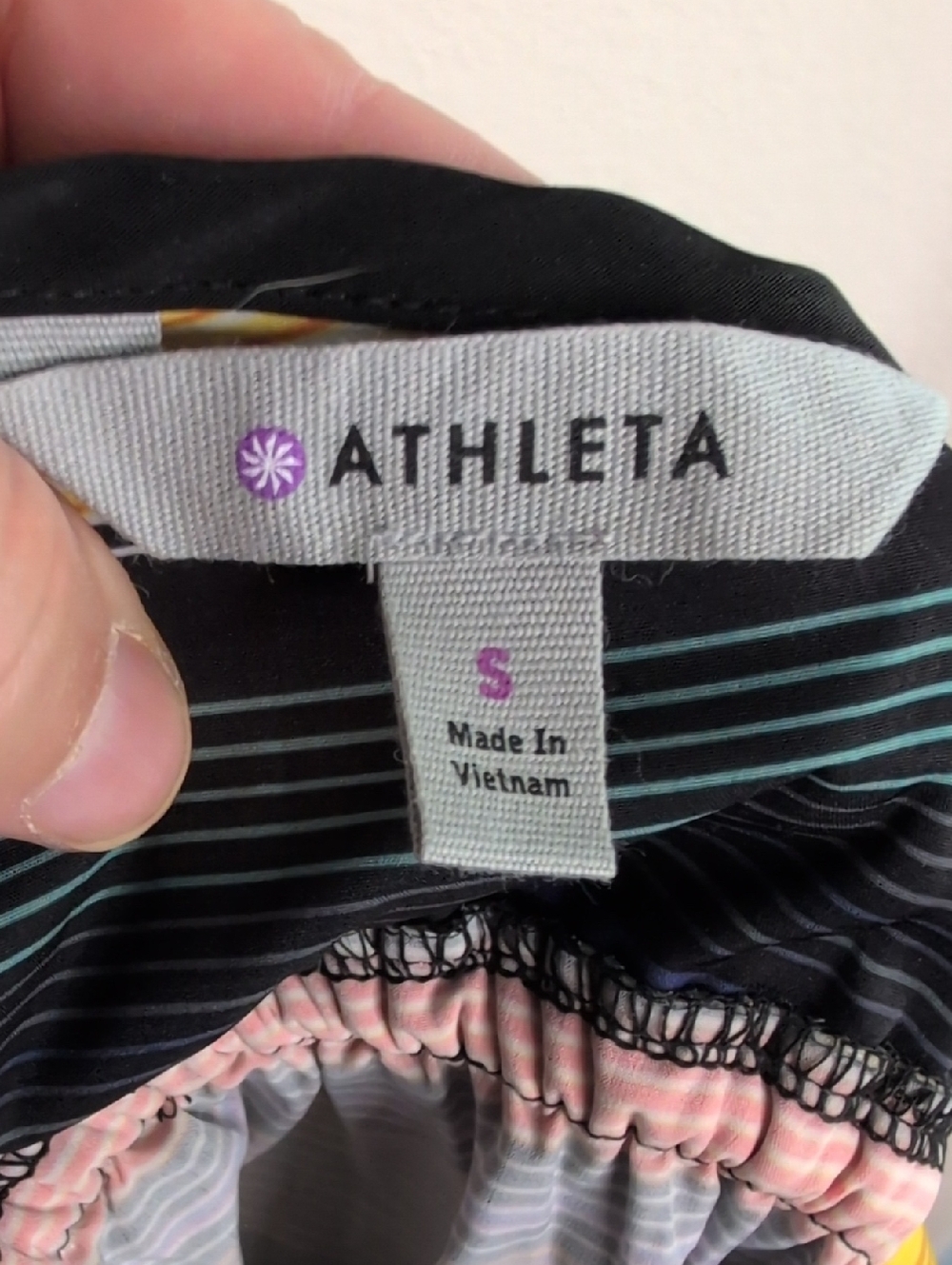 Athleta Havana Multicolor Reversible Dress. - Picture 5 of 6